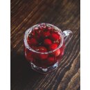 Food-United Cocktail-Kirschen rot entsteint ohne Stiel 1 Glas 770g ATG 420g