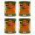 Food-United Mandarin-Orangen gesch&auml;lt kernlos 4 Dosen F&uuml;llm 800g ATG 480g