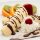 Dessert-So&szlig;e-SCHOKOLADE Topping-Eis-Sauce von TOSCHI 24x 1KG