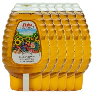 DARBO BL&Uuml;TEN-HONIG naturbelassen 6x 500g Dosierflasche