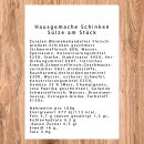 SCHINKENS&Uuml;LZE 1000g Wurst-Sulze in Aspik mit Kochschinken Gem&uuml;se