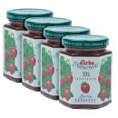 Food-United DARBO Naturrein Fruchtreich Garten-Erdbeere Fruchtaufstrich 4x 200g