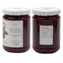 Food-United DARBO Naturrein Erdbeerkonfit&uuml;re Extra Gartenerdbeeren Glas 4x 450g