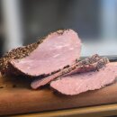 LANDPERLE Pastrami Rinderschinken am St&uuml;ck 2x 1,2 kg f&uuml;r Burger &amp; Sandwiches