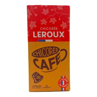 LEROUX CHICOR&Eacute;E Caf&eacute; Soluble Kapseln 200g f&uuml;r Nespresso Kaffeemaschinen